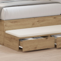 Produktbild för Sänglådor Artisan Ek 100 x 36,5 x 16,5 cm Konstruerat trä