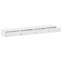 Produktbild för Sänglådor med låda Vit 200 x 36,5 x 16,5 cm Konstruerat trä