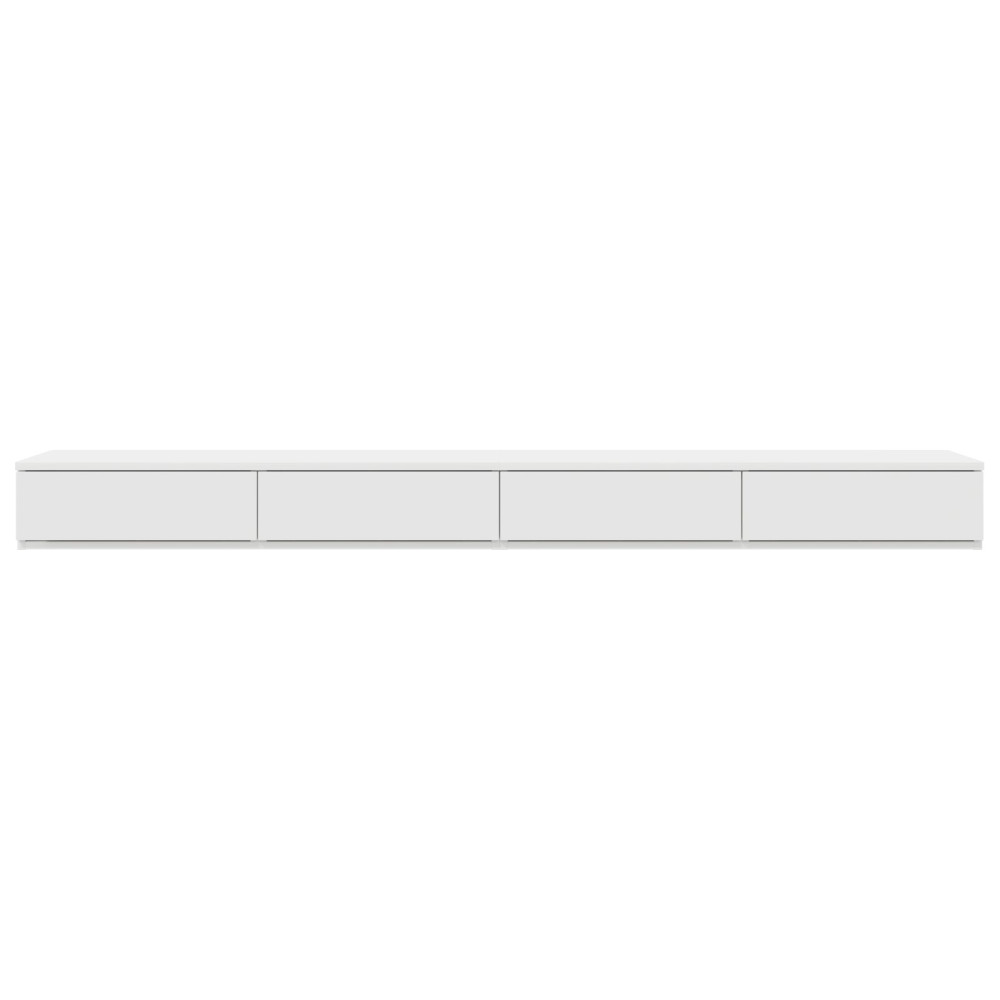 Produktbild för Sänglådor med låda Vit 200 x 36,5 x 16,5 cm Konstruerat trä
