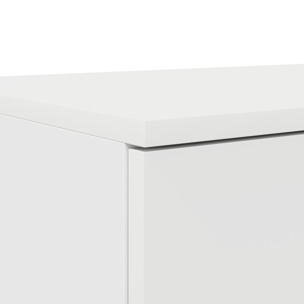 Produktbild för Sänglådor med låda Vit 200 x 36,5 x 16,5 cm Konstruerat trä
