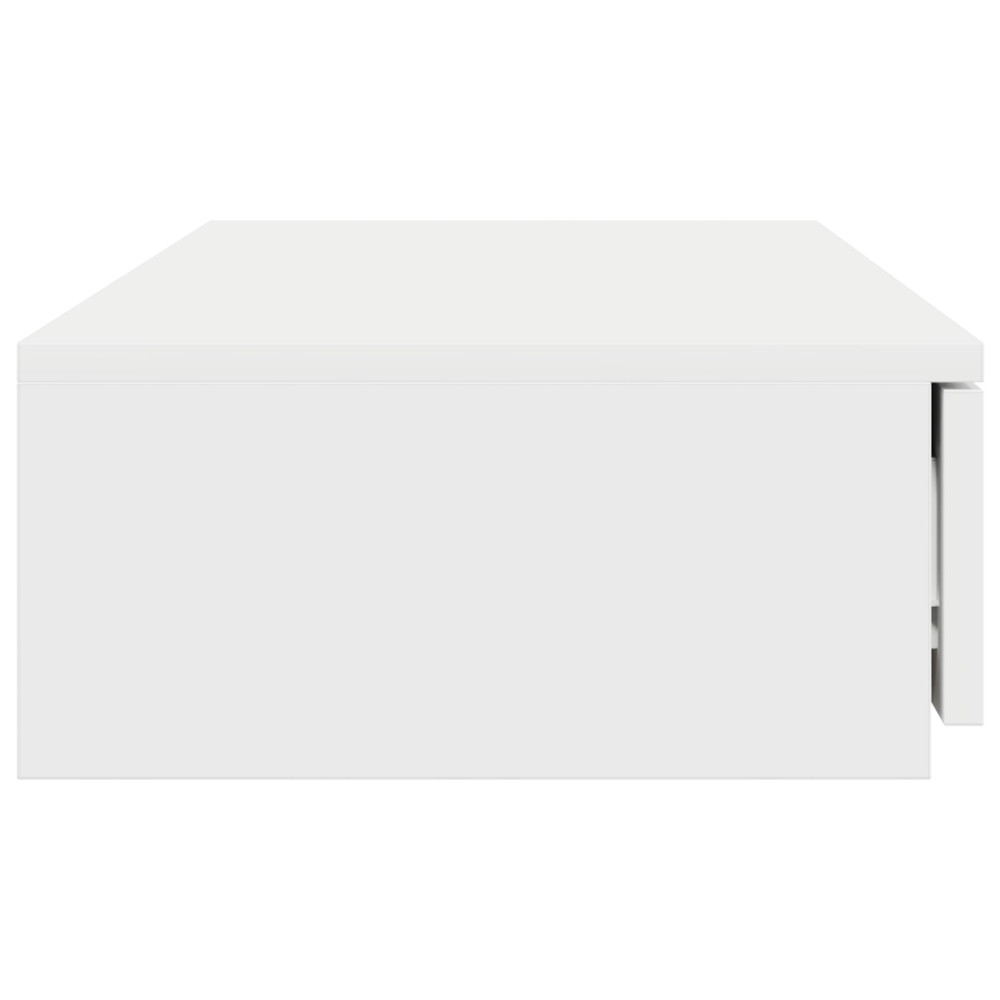 Produktbild för Sänglådor med låda Vit 80 x 36,5 x 16,5 cm Konstruerat trä