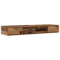 Produktbild för Sänglådor Gammalt trä 120 x 36,5 x 16,5 cm Konstruerat trä