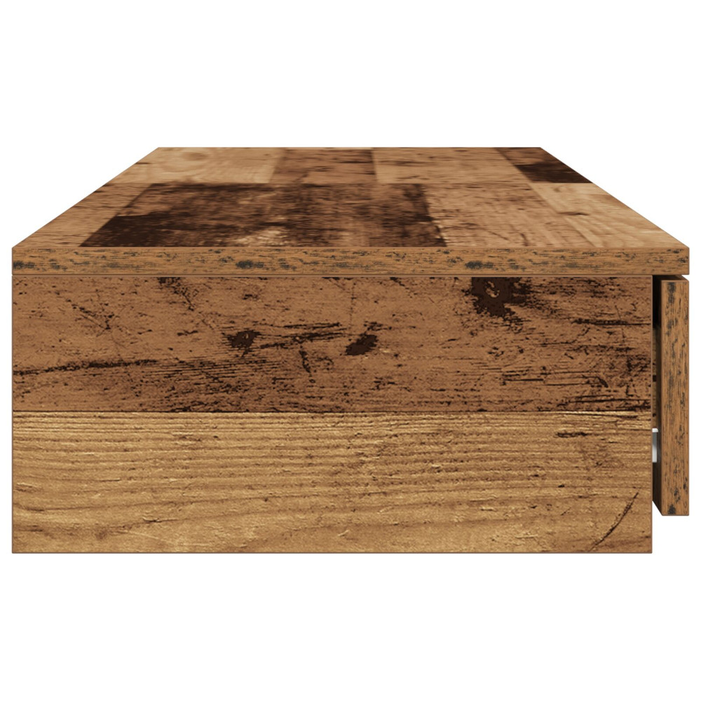 Produktbild för Sänglådor Gammalt trä 120 x 36,5 x 16,5 cm Konstruerat trä