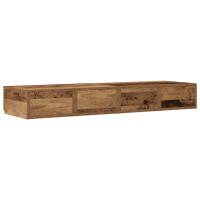 Produktbild för Sänglådor Gammalt trä 120 x 36,5 x 16,5 cm Konstruerat trä