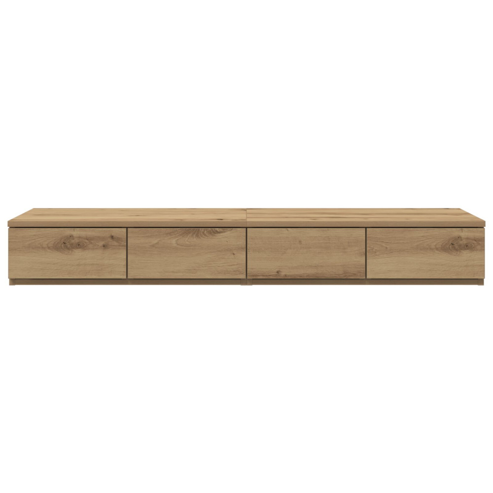 Produktbild för Sänglådor Artisan Ek 120 x 36,5 x 16,5 cm Konstruerat trä
