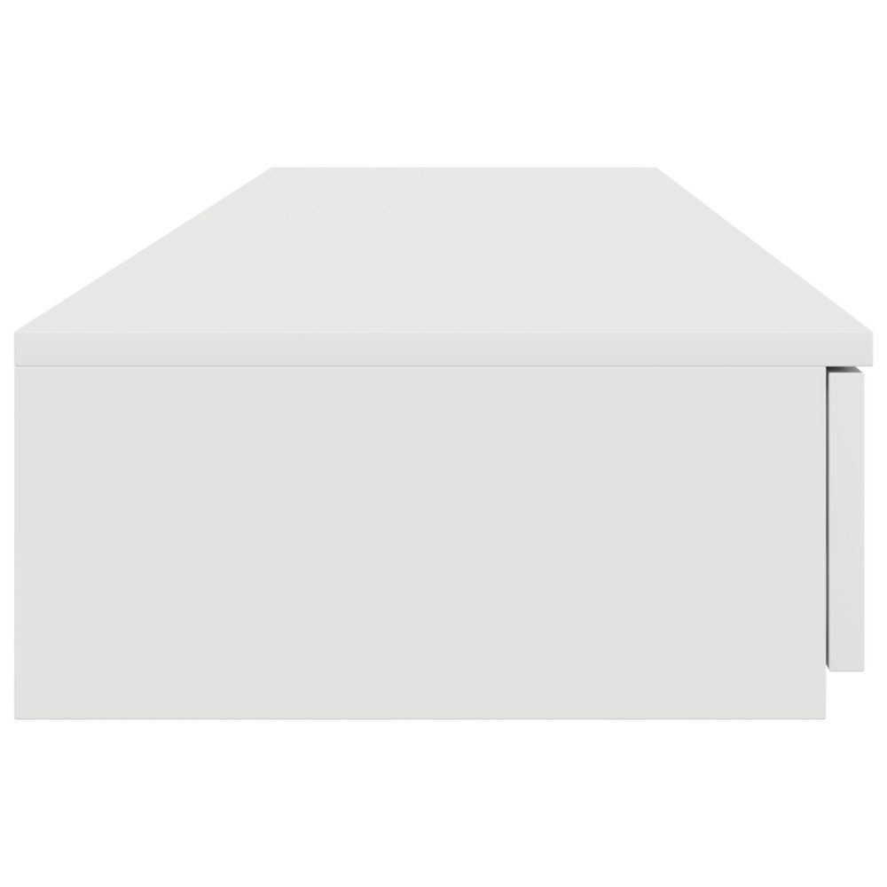 Produktbild för Sänglådor med låda Vit 140 x 36,5 x 16,5 cm Konstruerat trä