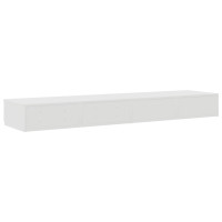 Produktbild för Sänglådor med låda Vit 140 x 36,5 x 16,5 cm Konstruerat trä