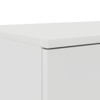Produktbild för Sänglådor med låda Vit 140 x 36,5 x 16,5 cm Konstruerat trä