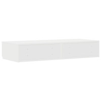 Produktbild för Sänglådor med låda Vit 75 x 36,5 x 16,5 cm Konstruerat trä