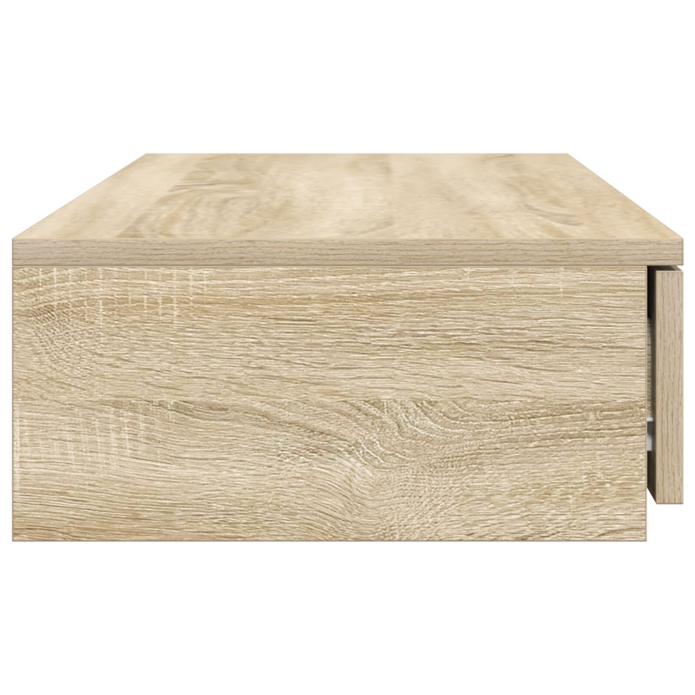 Produktbild för Sänglådor Sonoma-ek 75 x 36,5 x 16,5 cm Konstruerat trä