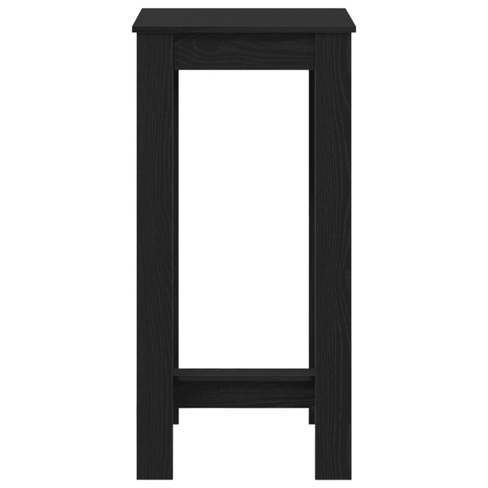 Produktbild för Barbord 51 x 50 x 103.5 cm Konstruerat trä Svart Ek Rektangulär