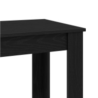 Produktbild för Barbord 51 x 50 x 103.5 cm Konstruerat trä Svart Ek Rektangulär