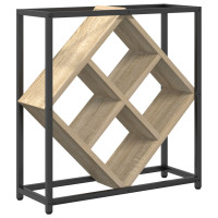 Produktbild för Vinställ Sonoma-ek 51 x 18 x 52,5 cm Konstruerat trä