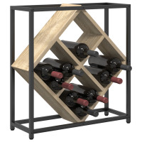 Produktbild för Vinställ Sonoma-ek 51 x 18 x 52,5 cm Konstruerat trä