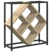 Produktbild för Vinställ Sonoma-ek 51 x 18 x 52,5 cm Konstruerat trä