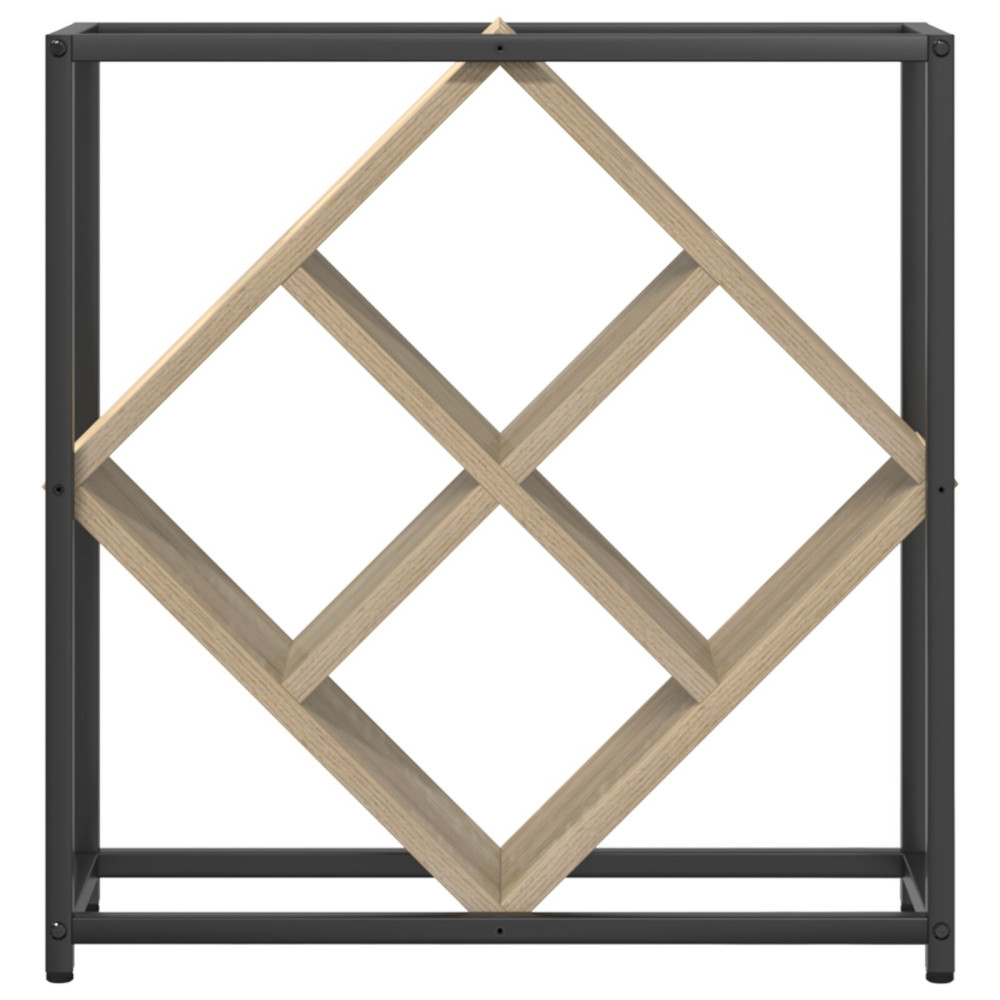 Produktbild för Vinställ Sonoma-ek 51 x 18 x 52,5 cm Konstruerat trä