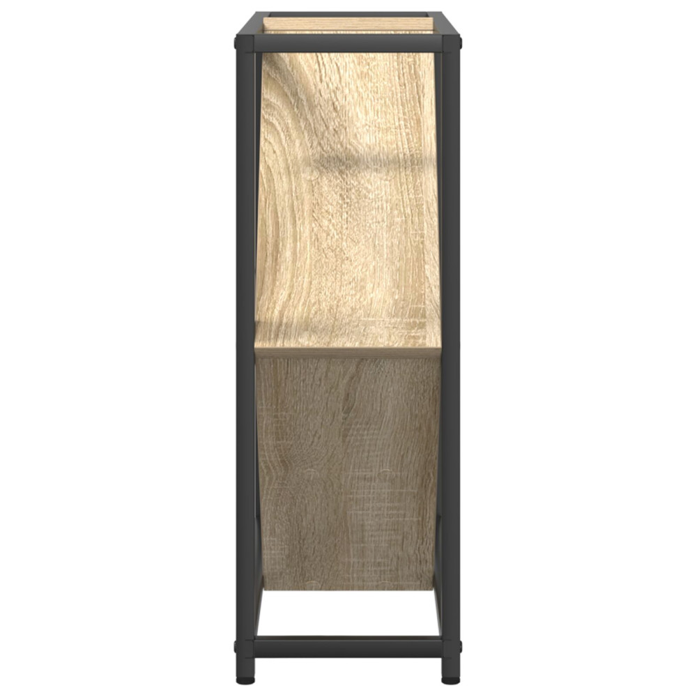 Produktbild för Vinställ Sonoma-ek 51 x 18 x 52,5 cm Konstruerat trä