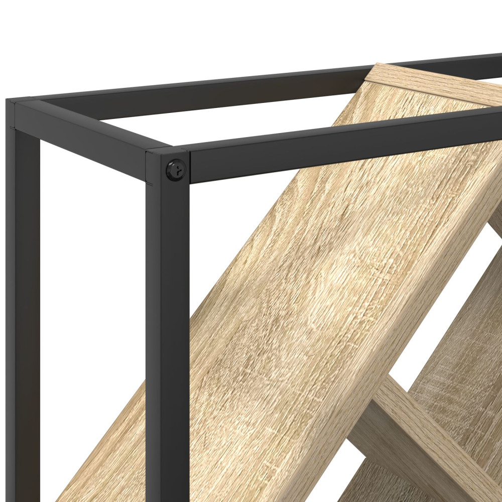 Produktbild för Vinställ Sonoma-ek 51 x 18 x 52,5 cm Konstruerat trä