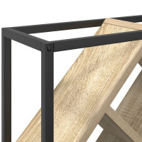 Produktbild för Vinställ Sonoma-ek 51 x 18 x 52,5 cm Konstruerat trä