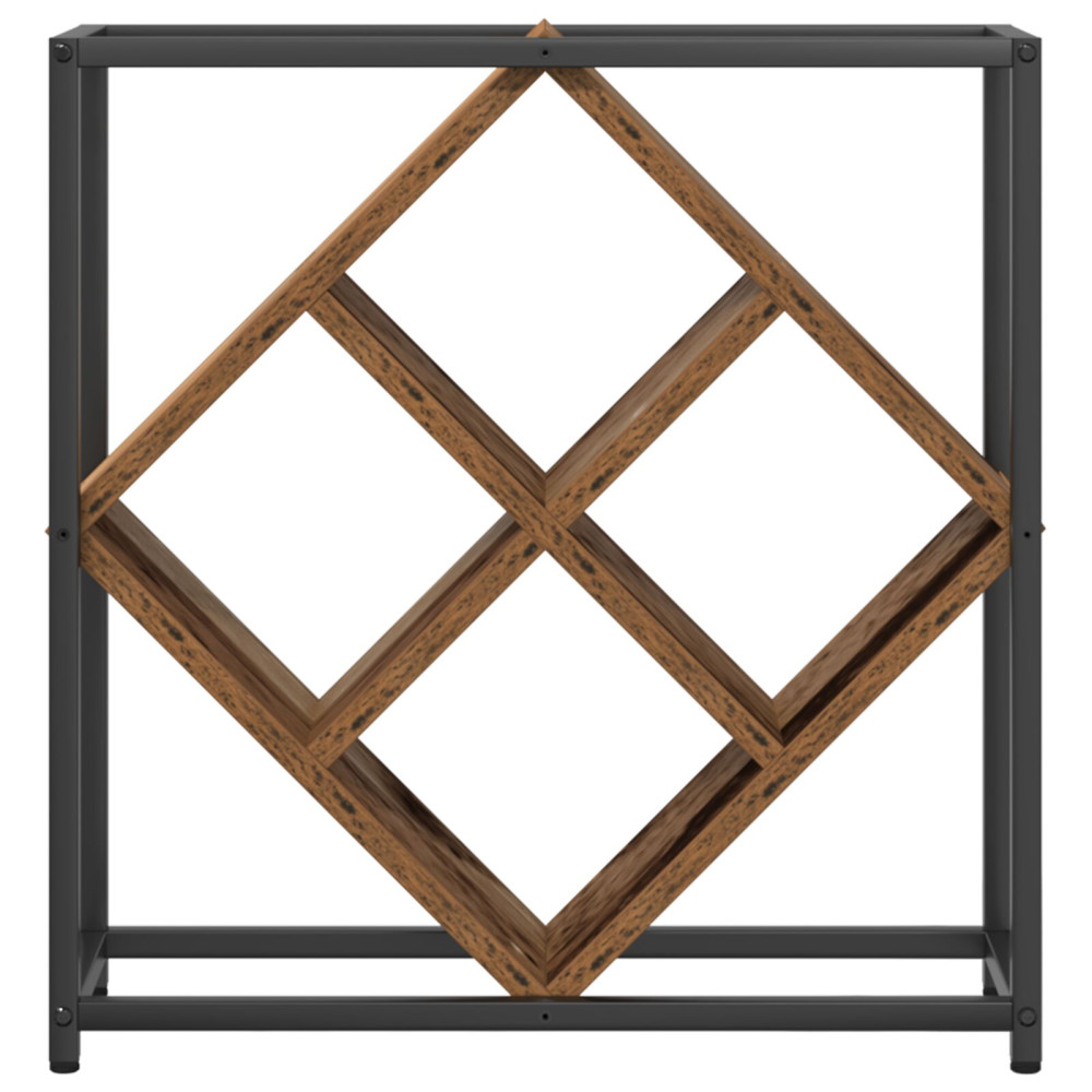 Produktbild för Vinställ Gammalt trä 51 x 18 x 52,5 cm Konstruerat trä