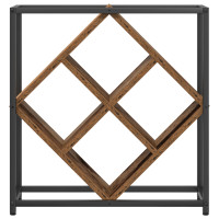 Produktbild för Vinställ Gammalt trä 51 x 18 x 52,5 cm Konstruerat trä