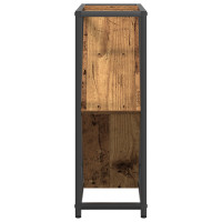 Produktbild för Vinställ Gammalt trä 51 x 18 x 52,5 cm Konstruerat trä