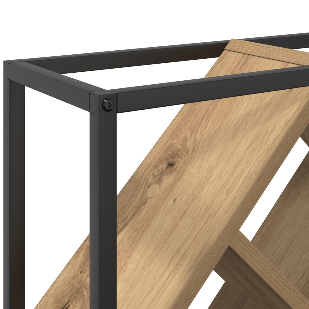 Produktbild för Vinställ Artisan Ek 51 x 18 x 52,5 cm Konstruerat trä