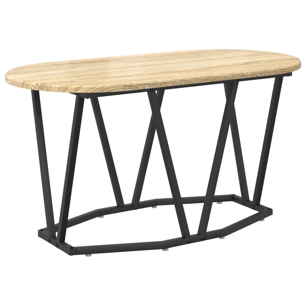 Produktbild för Kaffeebord Sonoma-ek 80 x 40 x 40.5 cm