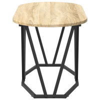 Produktbild för Kaffeebord Sonoma-ek 80 x 40 x 40.5 cm