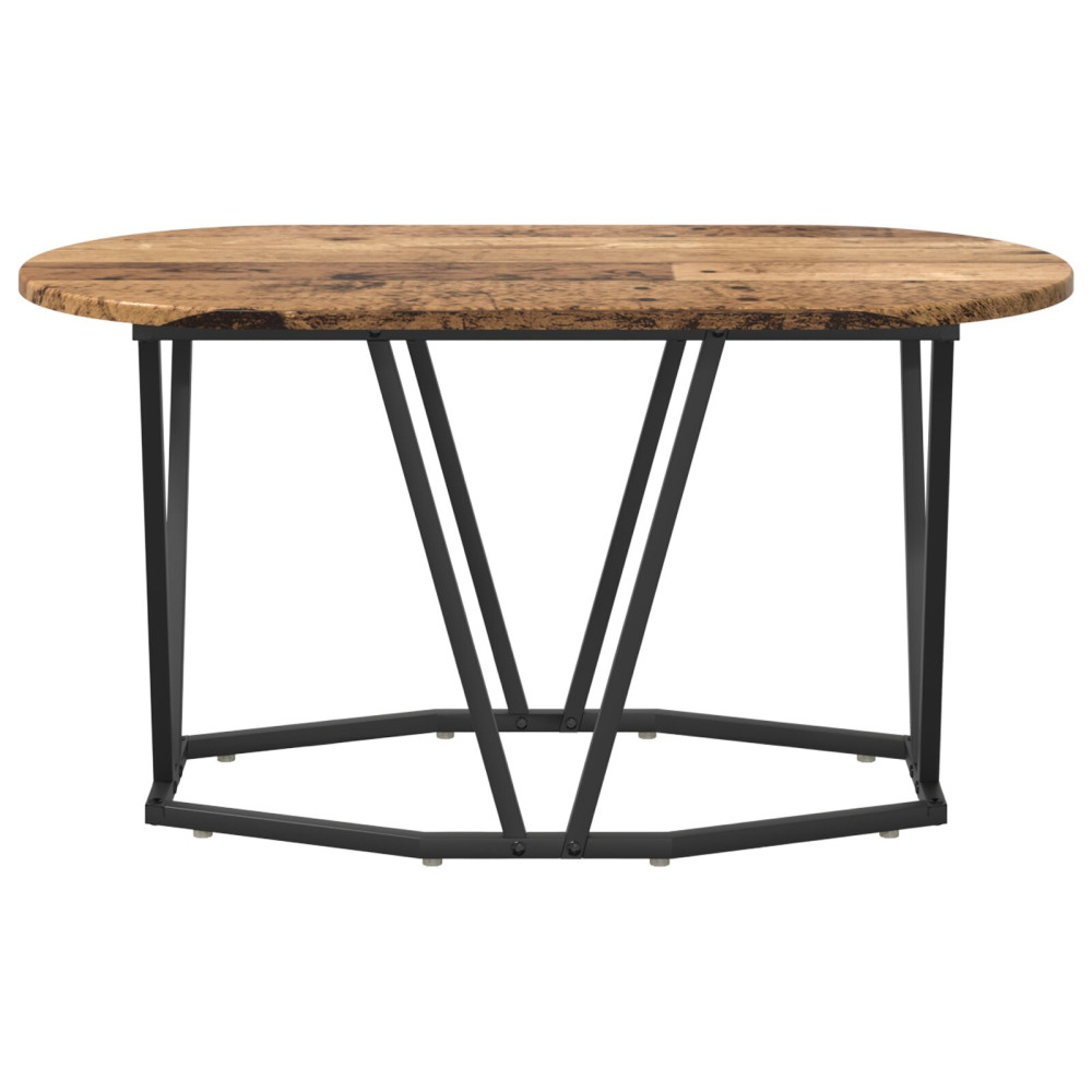 Produktbild för Kaffeebord Gammalt trä 80 x 40 x 40.5 cm