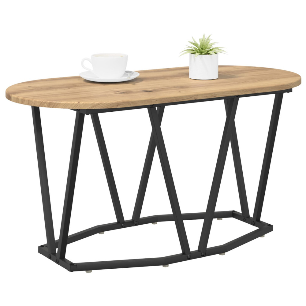 Produktbild för Kaffeebord Artisan Ek 80 x 40 x 40.5 cm