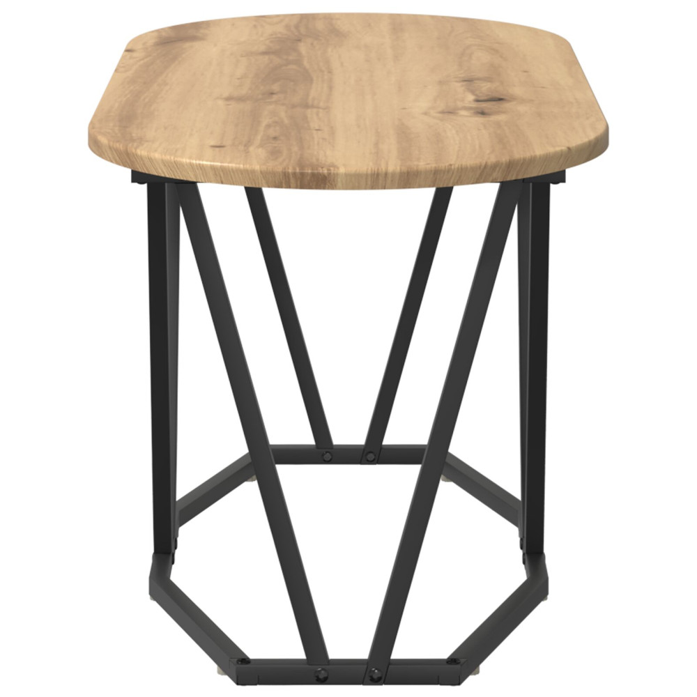 Produktbild för Kaffeebord Artisan Ek 80 x 40 x 40.5 cm