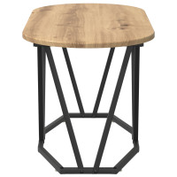 Produktbild för Kaffeebord Artisan Ek 80 x 40 x 40.5 cm