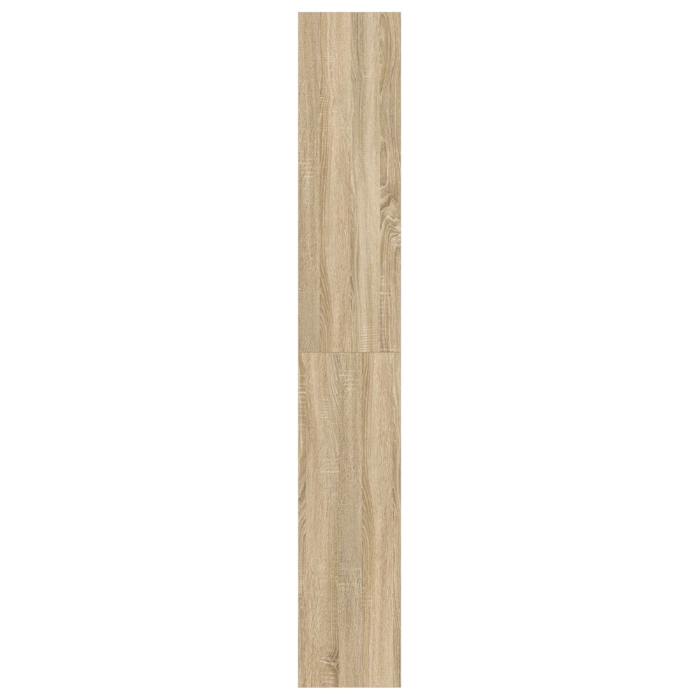 Produktbild för Bokskåp Sonoma-ek 100 x 30 x 198 cm Konstruerat trä