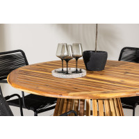 Produktbild för Lumpur Matbord med Lindos Stolarna