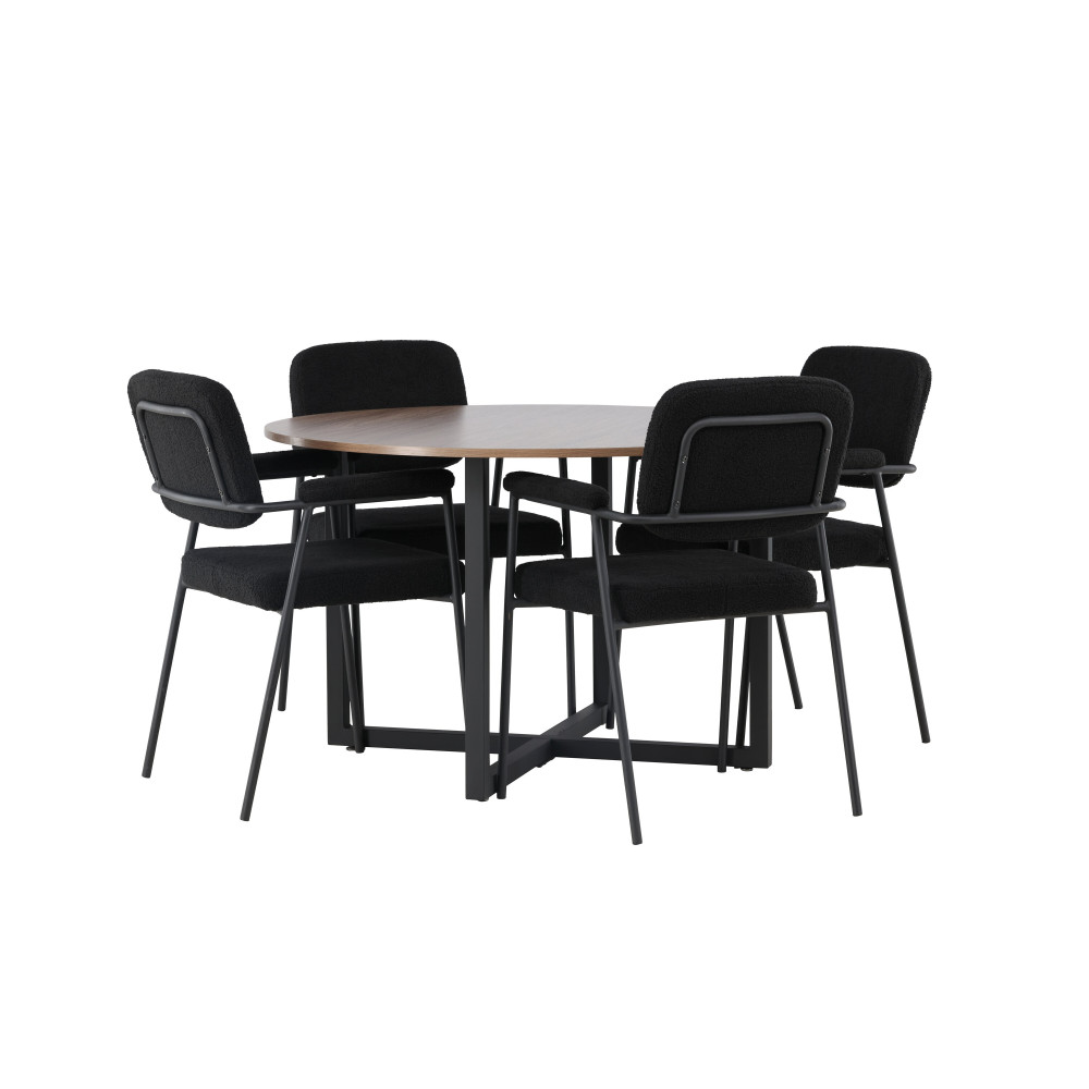Produktbild för Durango Matbord med Yesterday Stolarna