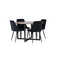 Produktbild för Durango Matbord med Night Stolarna