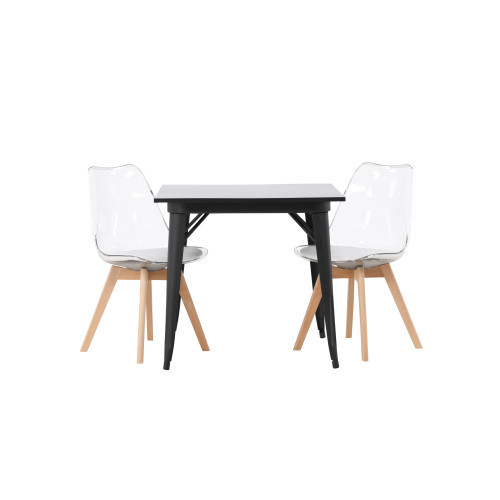 Venture Home Tempe Matbord med Edvin Stolarna
