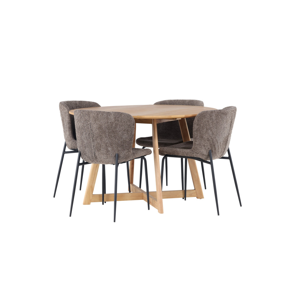 Produktbild för Yakidon Matbord med Modesto Stolarna