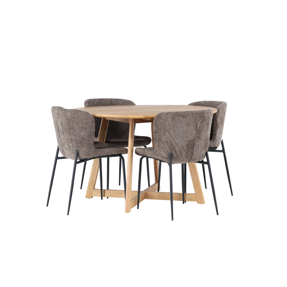 Produktbild för Yakidon Matbord med Modesto Stolarna
