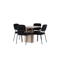 Produktbild för Olivia Matbord med Yesterday Stolarna