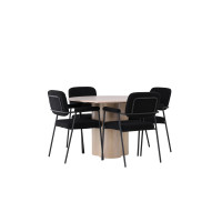 Produktbild för Olivia Matbord med Yesterday Stolarna