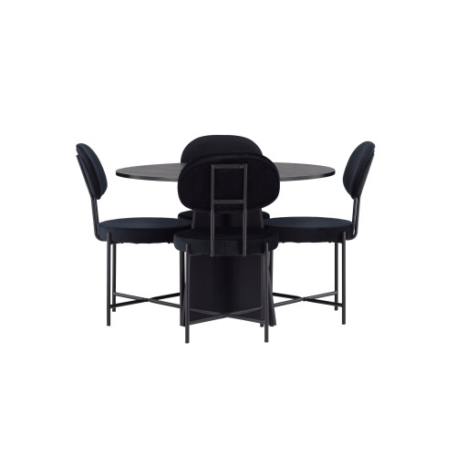 Venture Home Bootcut Matbord med Stella Stolarna