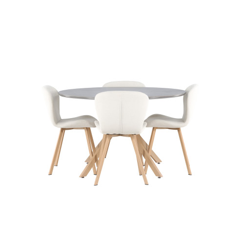 Venture Home Piazza Matbord med Lilja Stolarna