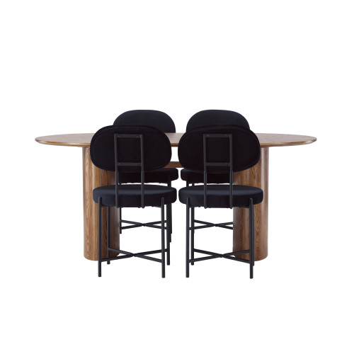 Venture Home Isolde Matbord med Stella Stolarna
