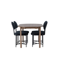 Produktbild för Andy Matbord med Stella Stolarna