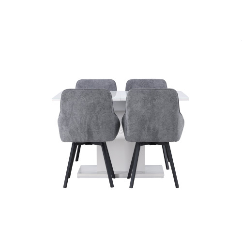 Venture Home Pluto Matbord med Rosie Stolarna
