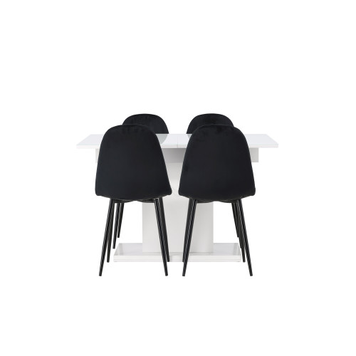 Venture Home Pluto Matbord med Polar Stolarna