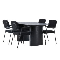Produktbild för Isolde Matbord med Yesterday Stolarna