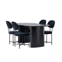 Produktbild för Isolde Matbord med Stella Stolarna